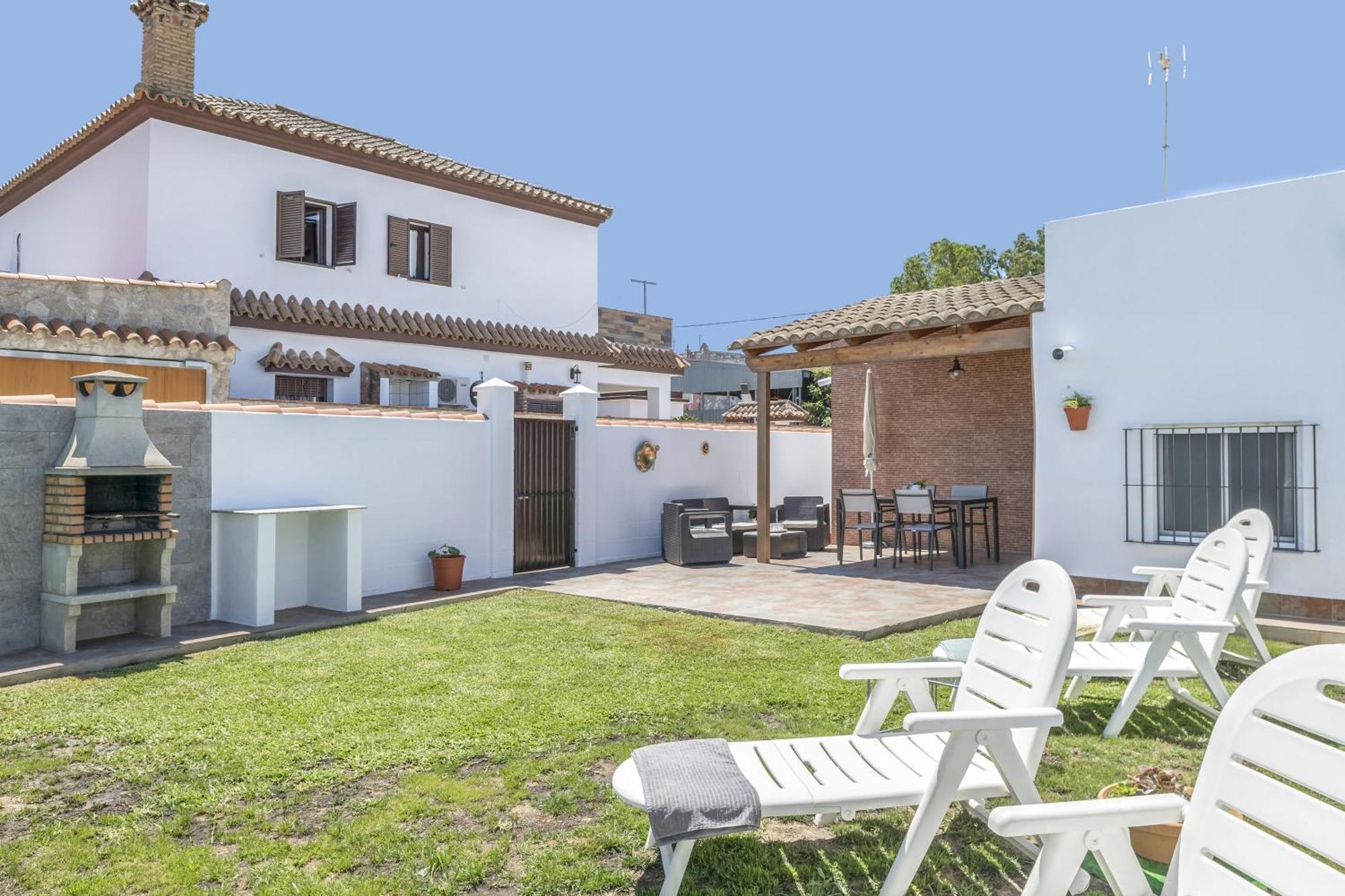 Villa Chani - Solo Familias Conil De La Frontera Exterior foto