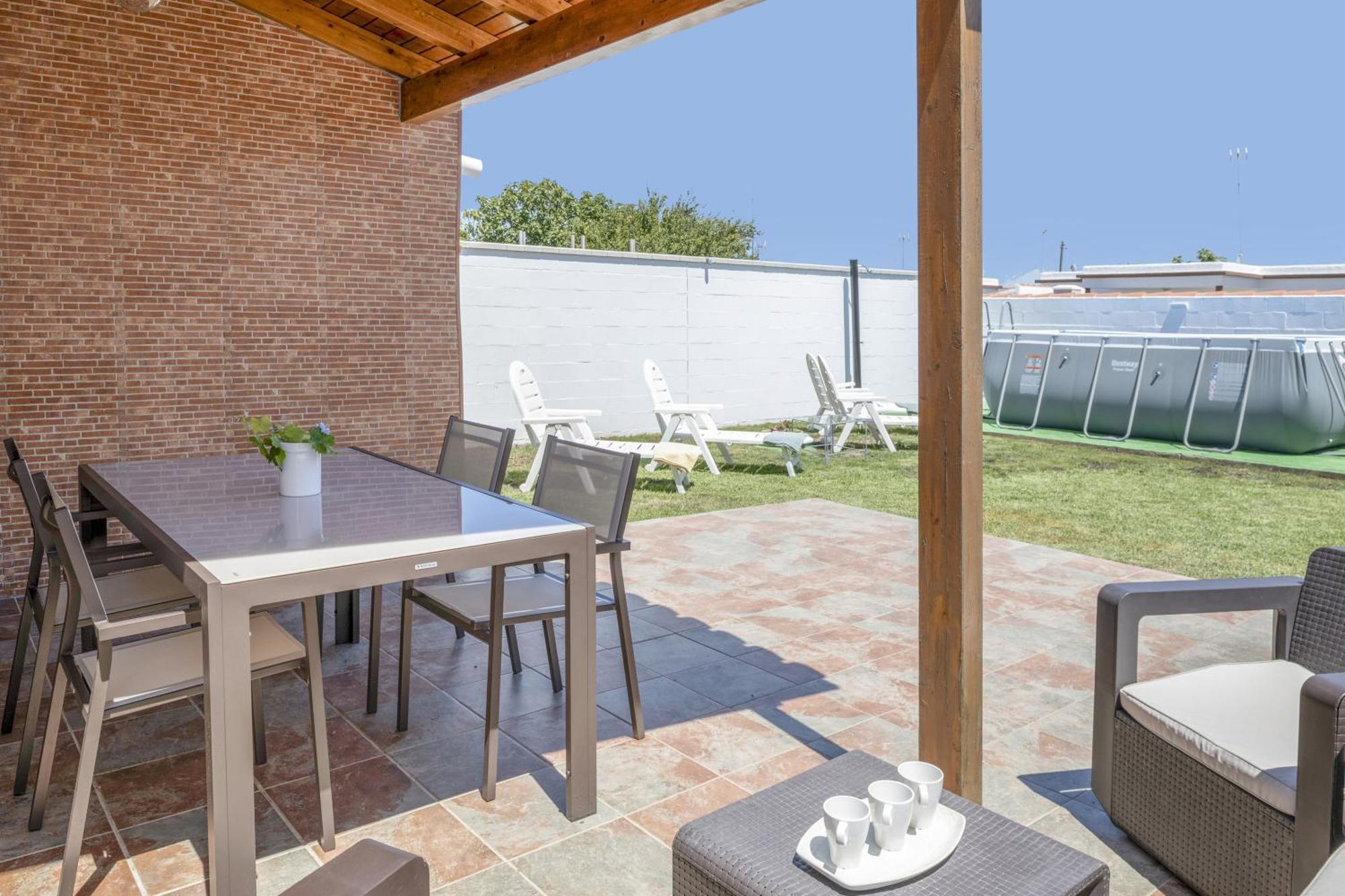 Villa Chani - Solo Familias Conil De La Frontera Exterior foto